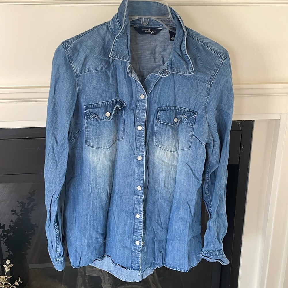 Denim shirt